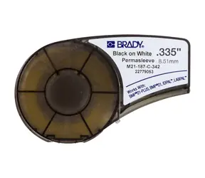 BRADY BMP21 Series páska pro označování kabelů / 2.1m x 8.51mm / polyolefin / -55 až 135 °C