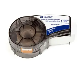 BRADY BMP21 Series páska pro označování kabelů / černobílá / 4.26m x 30.5mm / pro BMP21 a IDPAL  