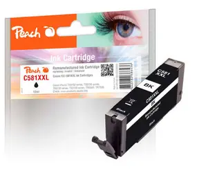 Peach CLI-581XXL kompatibilní cartridge černá