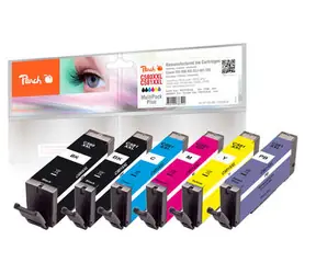 Peach CLI-581XXL kompatibilní cartridge Multi 6 Pack
