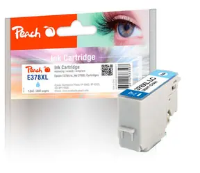 Peach 378XL alternativní cartridge světlá modrá / pro Expression Photo XP 8000 / 13ml