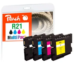 Peach kompatibilní cartridge GC21 MultiPack / pro Ricoh Aficio GX5050N