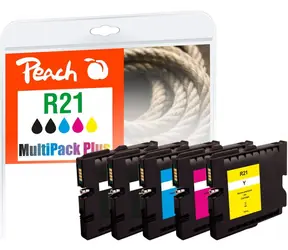 Peach kompatibilní cartridge GC21 MultiPack Plus / pro Ricoh Aficio GX5050N