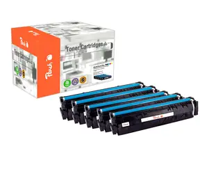 Peach Remanufactured kompatibilní toner 205A Multipack Plus / Pro M180n a M181fw / 2x1100 & 3x900 stran