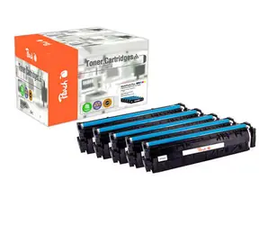 Peach 203X Remanufactured kompatibilní toner MultiPack Plus / pro LaserJet Pro M281fdw / 2x3200 & 3x2500 stran