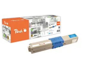 Peach Remanufactured alternativní toner OKI 46508711 modrá / pro C332 / 3000 stran