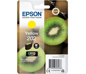 EPSON 202 Claria Premium žlutá / originální cartridge / XP-6000 / 4.1 ml