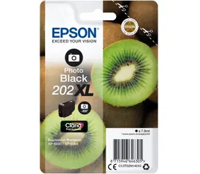 EPSON 202XL Claria Premium foto černá / originální cartridge / XP-6000 / 7.9 ml