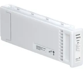 EPSON originální cartridge T891A00 UltraChrome GS3 bílá / SureColor SC-S80610 / 600ml 