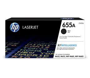 HP 655A originální toner černá / Color LaserJet Enterprise M652n / 12.500 stran