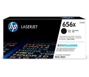 HP 656X originální toner černá / Color LaserJet Enterprise M652n / 27.000 stran