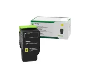 Lexmark 78C20Y0 originální vratný toner žlutá / pro CS421dn & CS521dn & CS622de & CX421adn / 1.400stran
