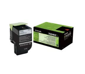 Lexmark 702HKE Korporátní vysokokapacitní tonerová kazeta černá / 4.000 stran