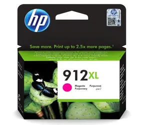 HP 912XL originální cartridge fialová / pro HP OfficeJet 8013 & HP OfficeJet Pro 8023 / 10.4ml / 825 stran