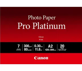 Canon fotopapír PT-101 / A2 / 300g / 20 listů / lesklý
