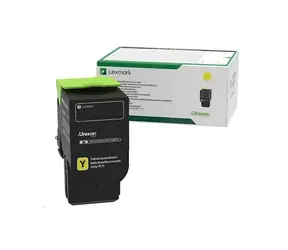 Lexmark C242XY0 Extra HC originální vratný toner žlutá / pro MC2640adwe & C2535dw & MC2535adwe / 3.500stran