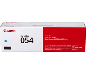 Canon 054C originální toner modrá / i-SENSYS LBP621Cw & MF641Cw & i-SENSYS MF645Cx / 1.200 stran