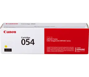 Canon 054Y originální toner žlutá / i-SENSYS LBP621Cw & MF641Cw & i-SENSYS MF645Cx / 1.200 stran