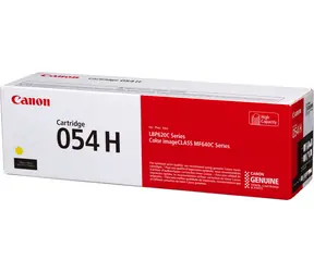 Canon 054HY originální toner žlutá / i-SENSYS LBP621Cw & MF641Cw & i-SENSYS MF645Cx / 2.300 stran