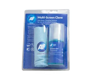 AF Multi-screen Cleen - Antistatický čistič obrazovek (CRT & LED & LCD) 200ml / včetně utěrky