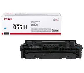Canon originální toner CRG-055HC modrá / pro i-SENSYS MF742Cdw & MF744Cdw & MF746Cx / 5.900 stran