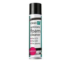 CLEAN IT Antistatická čisticí pěna na obrazovky / 400ml