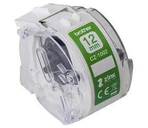 Brother - CZ1002 papírová páska (plnobarevná šíře 12 mm) / délka 5m