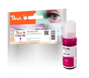 Peach C13T00P340 alternativní inkoust fialová / Epson EcoTank ET-2710 & EcoTank ET-2712 / 70ml 