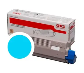 OKI 46861307 originální toner modrá / C834 & C844 / 10.000 stran 