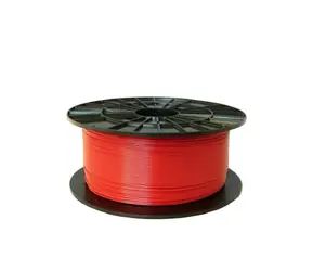 Plasty Mladeč tisková struna filament 1.75 PLA perlová červená 1 kg