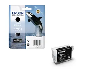 EPSON originální cartridge T7601 foto černá / SureColor SC-P600 / 25.9ml