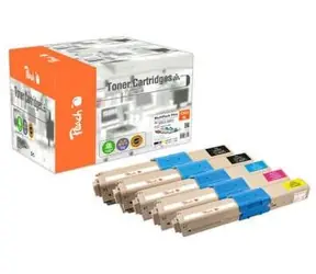 Peach Remanufactured alternativní toner OKI  C332XL MultiPack Plus / pro C332 / 2x3500 & 3x3000 stran