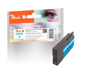 Peach CN046A No.951 alternativní cartridge modrá / HP OFFICEJET 8100 8600 / 35 ml