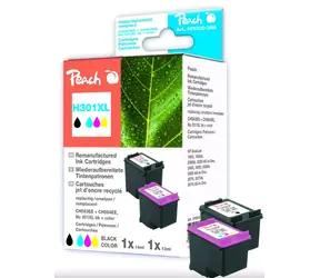 Peach alternativní cartridge 301XL Multipack / DeskJet 1050 & 2050 / Barevná