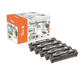 Peach 305A alternativní toner MultiPack Plus / LJ Pro 300 & 400 / 2xbk & c & m & y