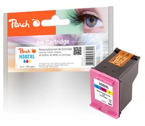 Peach F6U67Akompatibilní cartridge 302 XL barevná / DeskJet 1110 2130