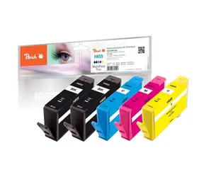 Peach alternativní cartridge 655 MultiPack Plus / DeskJet 3525 & 5525 / 2x19ml & 3x12ml