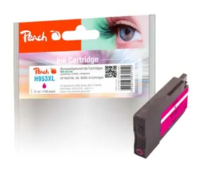 Peach alternativní cartridge HP F6U17AE fialová / 20 ml