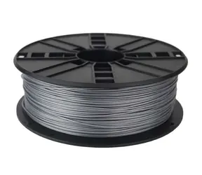 Gembird 3DP-PLA1.75-01-S Filament PLA stříbrná / struna pro 3D tiskárnu / PLA / 1.75mm / 1kg