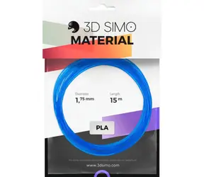 3DSimo Filament PLA Transparent (MultiPro/KIT) 15m / průměr 1.75 mm / PLA