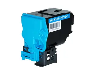 Konica Minolta TNP22C originální toner modrá / pro Bizhub C35 / 6.000 stran