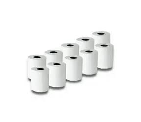 Qoltec 51900 termální role 57 x 27 / 55 g m2 / 10 ks. / Bez BPA