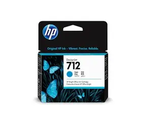 HP 3ED67A originální cartridge 712 modrá / HP DesignJet Studio 24" / 29 ml