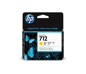 HP 3ED69A originální cartridge 712 žlutá / HP DesignJet Studio 24" / 29 ml