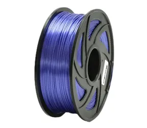 XtendLan PLA filament průhledně-fialová / struna pro 3D tiskárnu / PLA / 1.75mm / 1kg   