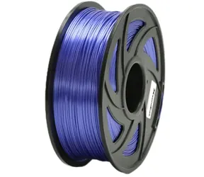 XtendLan PLA filament leskle-fialová / struna pro 3D tiskárnu / PLA / 1.75mm / 1kg   