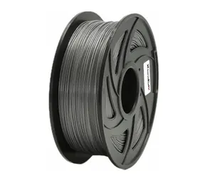 XtendLan PETG filament šedá / struna pro 3D tiskárnu / PETG / 1.75mm / 1kg   