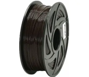 XtendLan PETG filament černá / struna pro 3D tiskárnu / PETG / 1.75mm / 1kg   