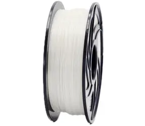 XtendLan PETG filament bílá / struna pro 3D tiskárnu / PETG / 1.75mm / 1kg   