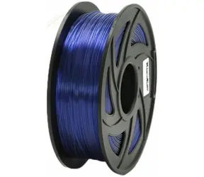 XtendLan PETG filament průhledně-modrá / struna pro 3D tiskárnu / PETG / 1.75mm / 1kg   